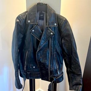 Leather Gap jacket XS beautiful